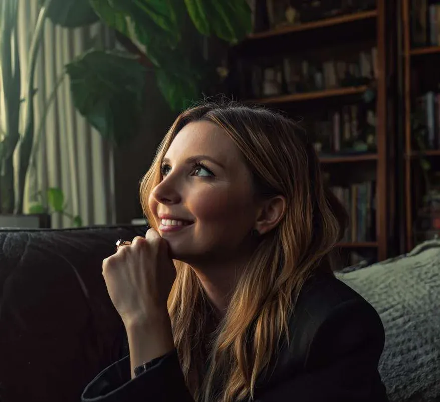 Woman relaxed and ready to start therapy